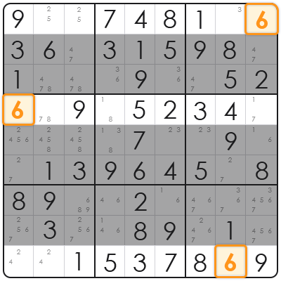 วิธี เล่น sudoku